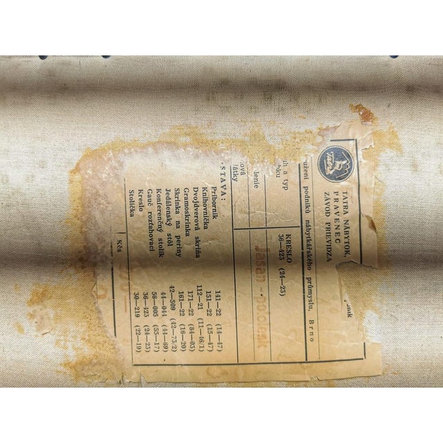 Set of Tatra Armchairs by Fantisek Points For Sale - Image 6 of 18