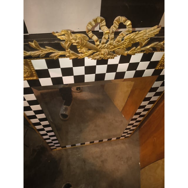 Wood 1990s Carvers Guild Mirror For Sale - Image 7 of 16