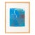 Robert O'Meara Abstract Composition in Blue Pastel For Sale