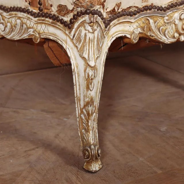 French Canape Sofa, 1890s For Sale - Image 9 of 11