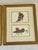 Vintage Antique Chromolithographs in Gold Frames Marie Antoinette Fashion Shoes - A Pair For Sale - Image 4 of 8