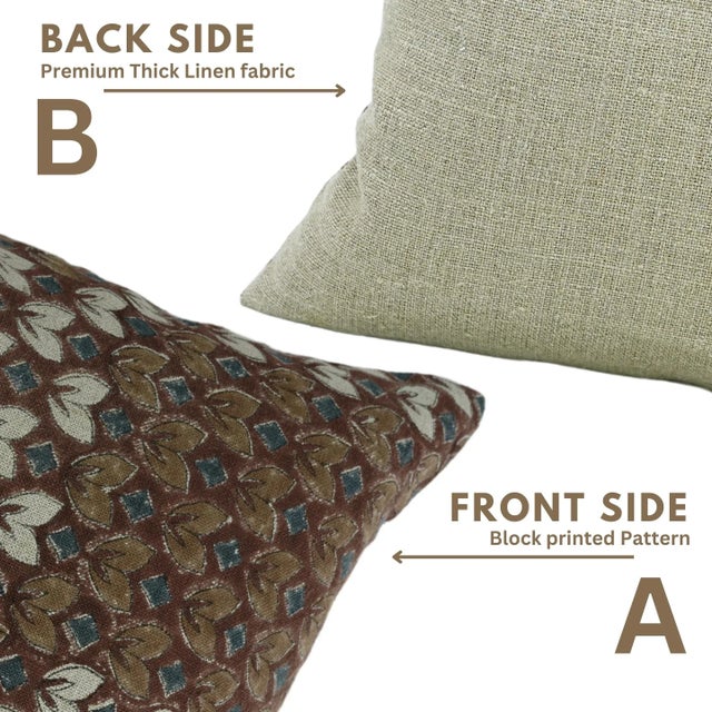Fabdivine Modern Home Decor Cushion Cover 14x20 Inch- Titli For Sale - Image 4 of 5