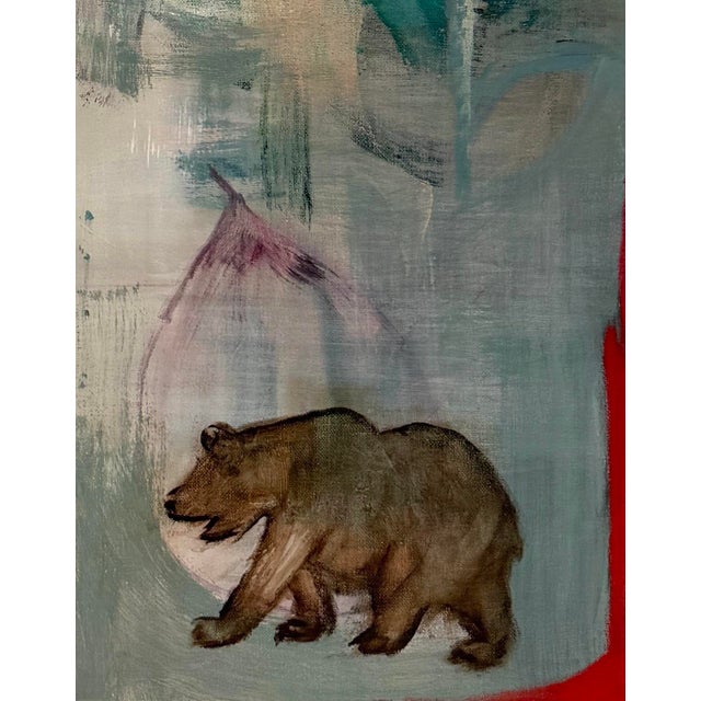 Abstract Acrylic Painting Titled Hey BooBoo For Sale - Image 4 of 9