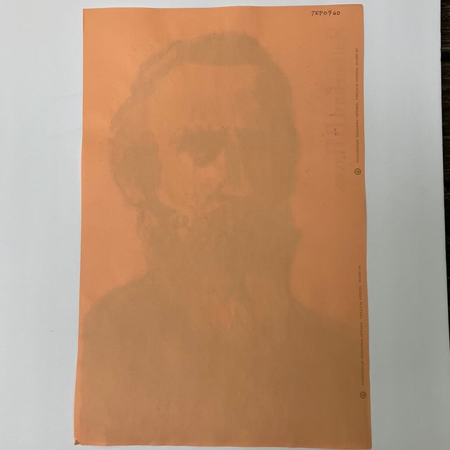 Contemporary Original E.J.Hartmann Painting Portrait Rutherford B.Hayes For Sale - Image 4 of 4