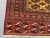 Tribal Vintage Turkmen Beshir Tribal Rug For Sale - Image 3 of 8