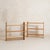 An Italian modular bookcase from the 1970s that leans toward architecture as much as furniture. Crafted in warm-toned oak,...