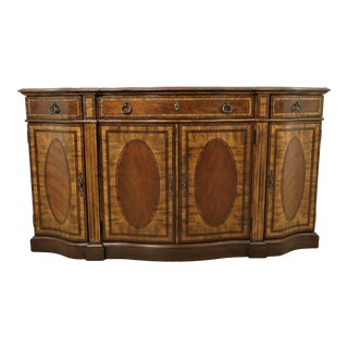 Mahogany Inlaid Sideboard Buffet Cabinet For Sale