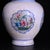 White Pair of Chinese White Glazed Porcelain Jars With Floral Panels & Gilt Finials For Sale - Image 8 of 9