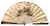 On offer is a stunning example of an antique European folding fan, dating roughly from the late 19th century to early 20th...