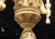 Large Early 1900s Painted and Gilded Wooden Chandelier From Italy, 72.5 X 49 In For Sale - Image 4 of 18