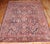 English Early 20th Century Room Size Traditional Zabihi Collection Persian Sarouk Navy Blue Rug - 8'4" x 11'6" For Sale - Image 3 of 9