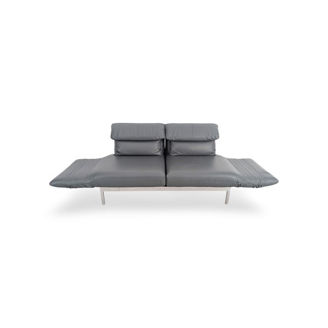Postmodern Plura Sofa in Leather from Rolf Benz For Sale - Image 3 of 12