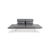 Postmodern Plura Sofa in Leather from Rolf Benz For Sale - Image 3 of 12