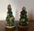 Green 18th Century Chinese Kangxi Porcelain Altar Temple Fruit Pyramid in Famille Vert Glaze - A Pair For Sale - Image 8 of 11