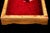 Vintage Tabletop Burl Wood and Glass Keyed Collector’s Display Box For Sale - Image 10 of 18