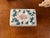 Mid 20th Century Vintage Chinoiserie Porcelain Box With Lid, Pink & Blue Lotus Motif For Sale - Image 5 of 5