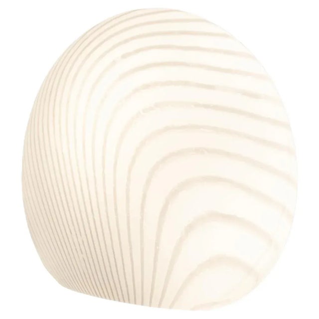 Large Glass Table Lamp with Zebra Pattern from Peill & Putzler, Germany, 1970s For Sale - Image 11 of 11