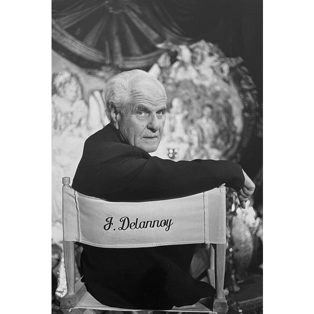 Pascal Baril (1963) Director Jean Delannoy Paris 1990. Vintage print. Format: Frame: 30x24cm Image: 18x28cm Silver print...