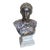 Mid 20th Century After the Antique Polychromed Bronze Bust of the Prima Porta Augustus Caesar For Sale
