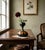 Hand-Painted Ceramic Hourglass Vase, Italy, 1950s For Sale - Image 6 of 7