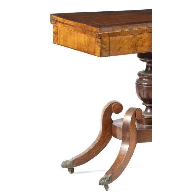 Noble Wood Game Table, 1800s For Sale - Image 3 of 8