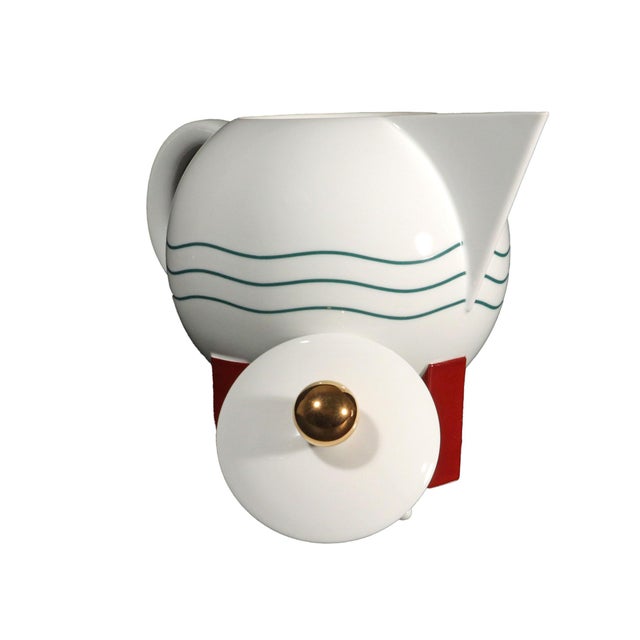 Michael Graves Big Dripper Ceramic Coffee Pot for Swid Powell For Sale - Image 10 of 18