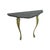 French Marble Console Table with Ornate Brass Legs, 1950s For Sale - Image 10 of 17