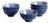 Stria 4.75" Bowls, Set Of 6 For Sale