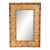 1980s Large Bamboo Wall Mirror For Sale