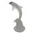 Donjo Acrylic Lucite Dolphin 22" Statue Sculpture 394/750 Modern Figure For Sale