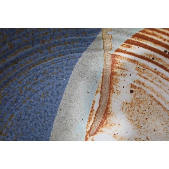 Studio Art Pottery Bowl, Signed For Sale - Image 10 of 12