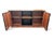 Black Vintage Sideboard with Gold Leaf Details, Italy, 1960s For Sale - Image 8 of 12