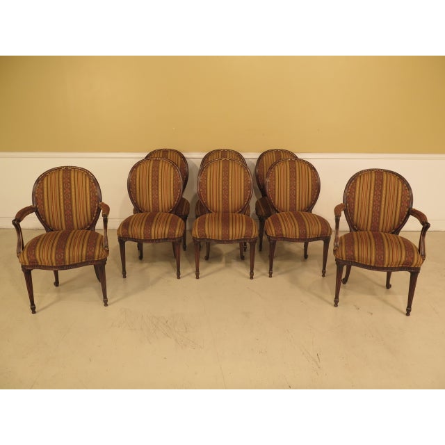 Ej Victor Regency Dining Room Chairs Set Of 8 Chairish