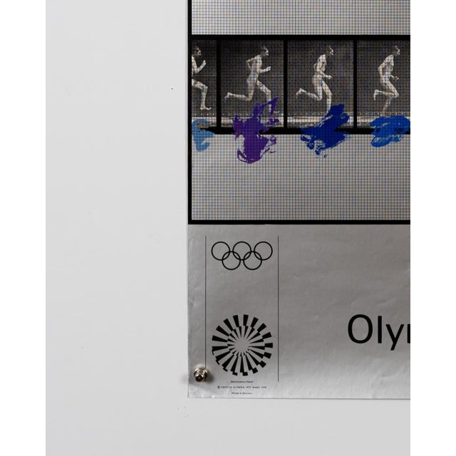 1970s Munich 1972 Olympic Games Olympic Poster by Shusaku Arakawa For Sale - Image 5 of 9