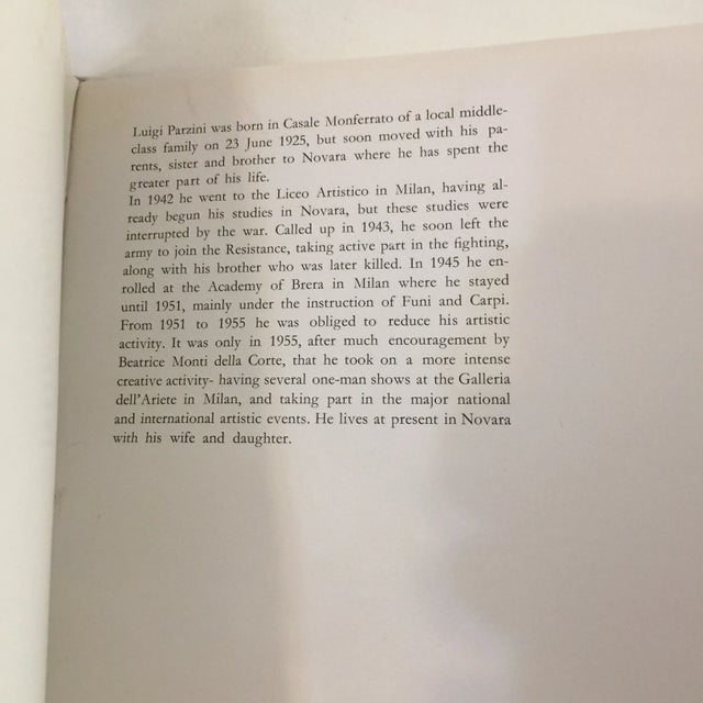 Paper 1963 Luigi Parzini Capelli Editore Italy Book For Sale - Image 7 of 11