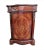 French Continental Mahogany Marquetry and Metal Decorated Side Console Cabinet For Sale - Image 10 of 13