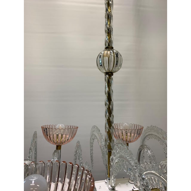 Chandelier from Seguso V.A., 1950s For Sale - Image 3 of 9