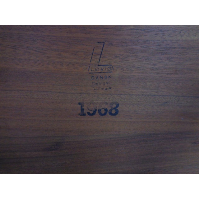 1960s Teak Coffee Table by Peter Løvig Nielsen for Dansk Designs, Denmark, 1968 For Sale - Image 5 of 15