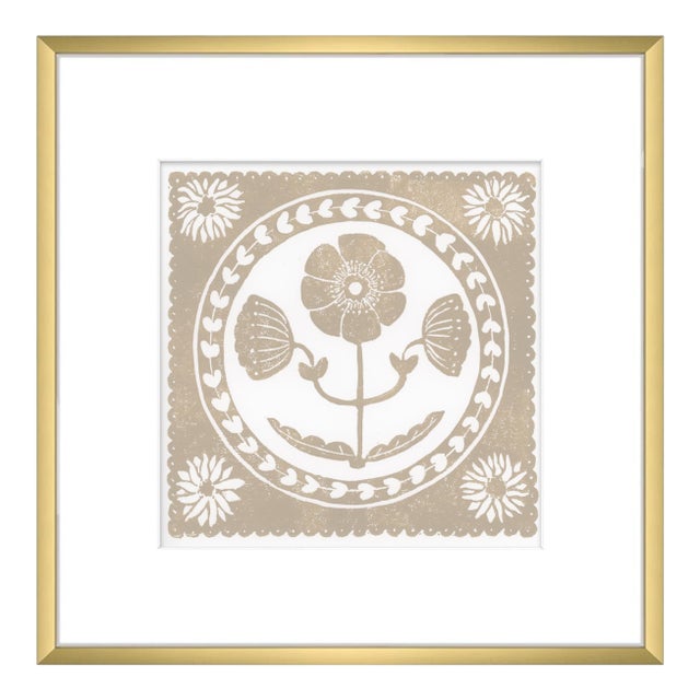 12x12" Framed Black and White Daffodil Flower Art Print Botanical Wall Decor For Sale