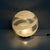 Italian modern Murano opaline glass table lamp, 1970s Table lamp with a spherical Murano glass and opaline glass diffuser....