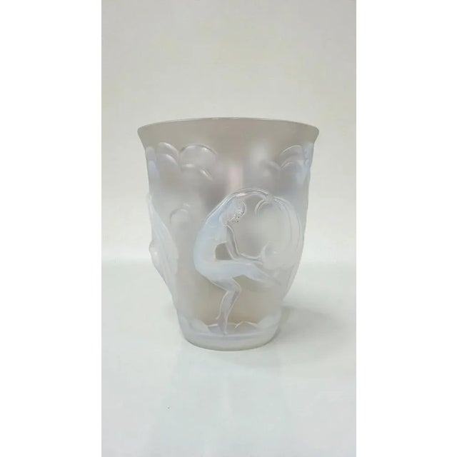 Art Deco Vase by Verlys France, 1930s For Sale - Image 3 of 11