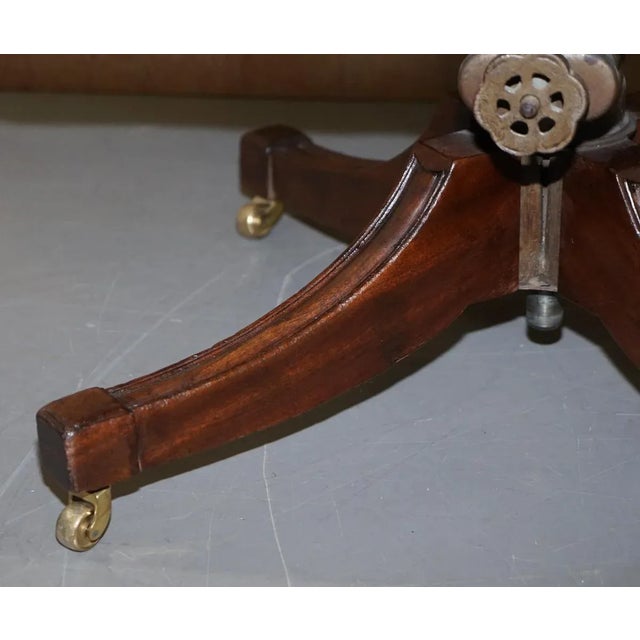 Captain's Chair from Maple & Co., 1880s For Sale - Image 12 of 18