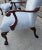 Pair of Vintage Mahogany and Suede Gainsborough Armchairs For Sale In Washington DC - Image 6 of 7