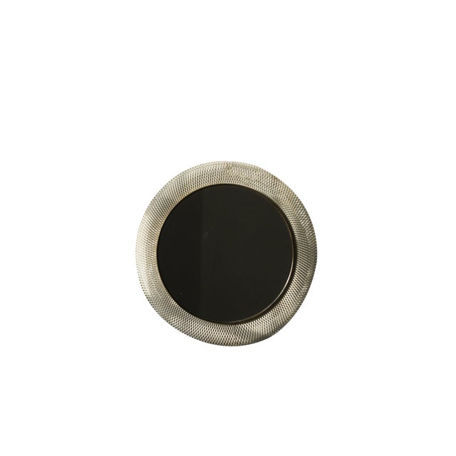 Brass Metal Mirror from V M Werkstätten, 1950s For Sale