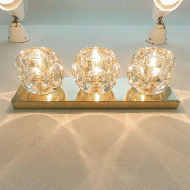 Metal Cubic Peill & Putzler Flushmount Light, 1970 For Sale - Image 7 of 10