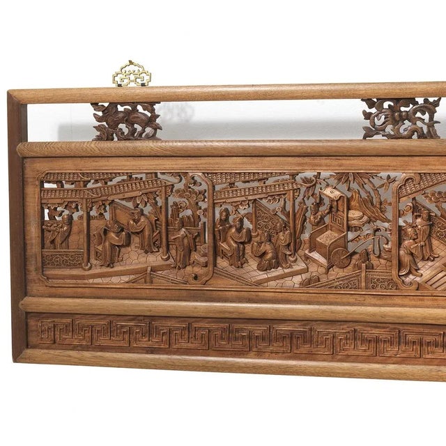 Antique Carved Daybed Rail, 1860 For Sale - Image 4 of 10