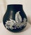 Vintage 2005 Hella Jongerius for Ikea Ps Jonsberg Vase - Matte Midnight Blue / Black Soviet Union Edition For Sale In New York - Image 6 of 12