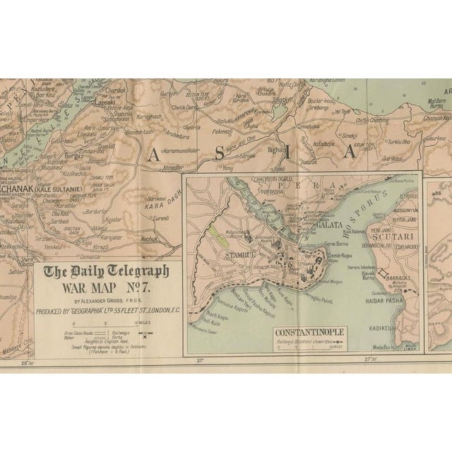 Daily Telegraph War Map, 1877 For Sale - Image 9 of 12