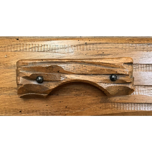 Vintage A. Brandt Ranch Oak Sideboard Hutch For Sale In South Bend - Image 6 of 12