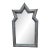 Vintage Moroccan Ornate Star‑Shaped Mirror For Sale